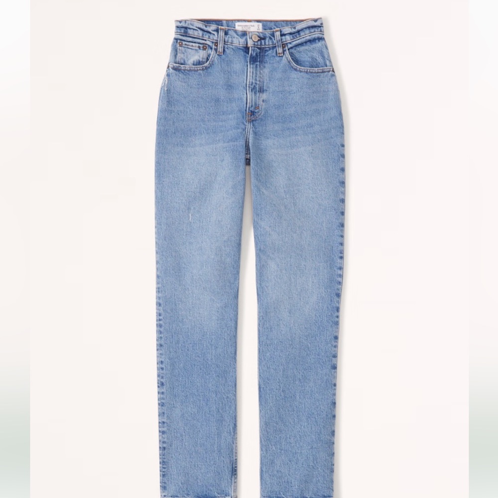 Abercrombie 90s Straight Ultra High Rise